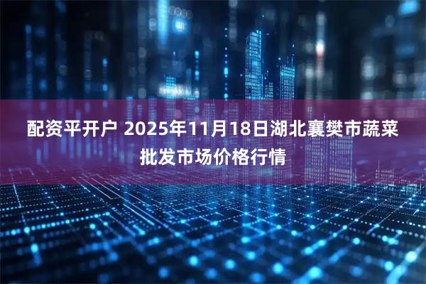 配资平开户 2025年11月18日湖北襄樊市蔬菜批发市场价格行情